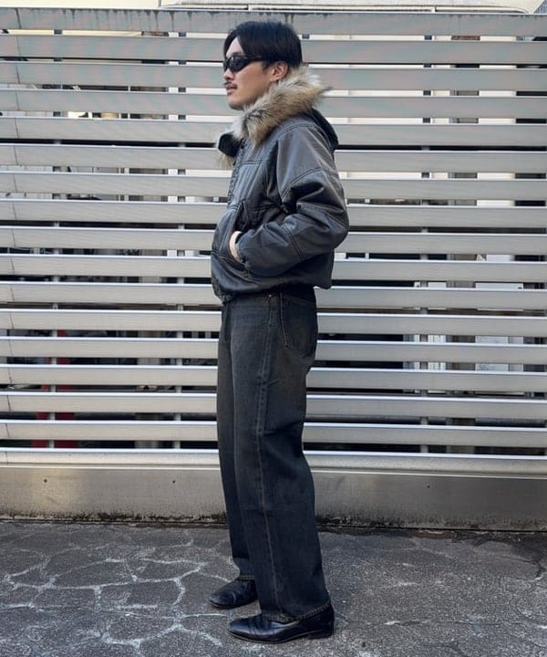 しゅうとさんの「BEAMS WOMEN｜ガーメントダイ N-2B ジャケット」を使ったコーディネート