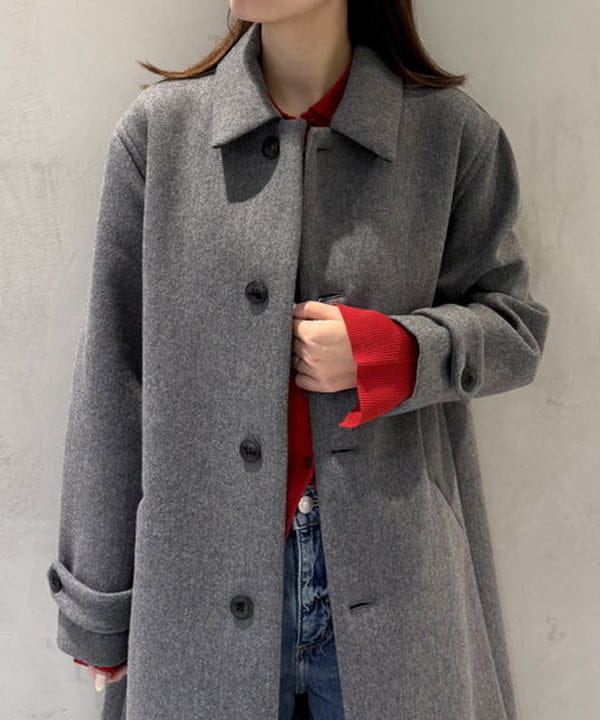 ヒライさんの「BEAMS WOMEN｜AK+1 / ボンディング コート」を使ったコーディネート