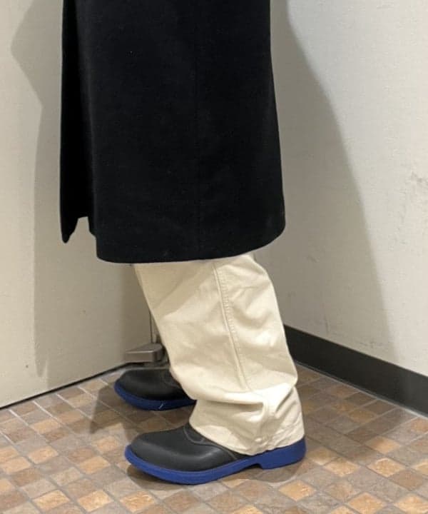 菊田 悠さんの「BEAMS WOMEN｜スタンドカラー シングル コート」を使ったコーディネート