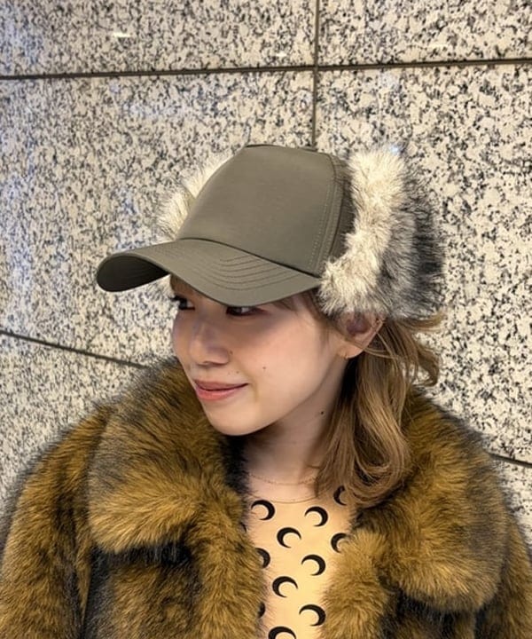 まゆちゃんさんの「BEAMS WOMEN｜フェイクファー ショート ブルゾン」を使ったコーディネート