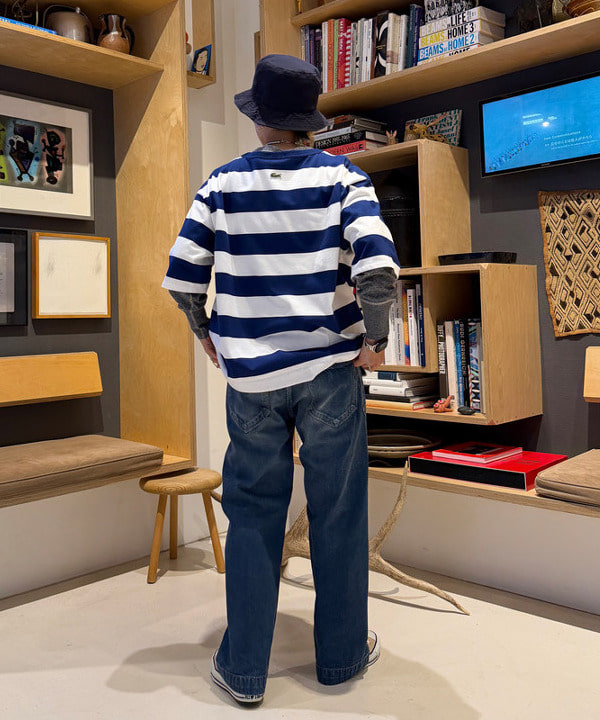 Heg.さんの「BEAMS WOMEN｜【別注】NEW ERA / MLB リバーシブル バケットハット」を使ったコーディネート