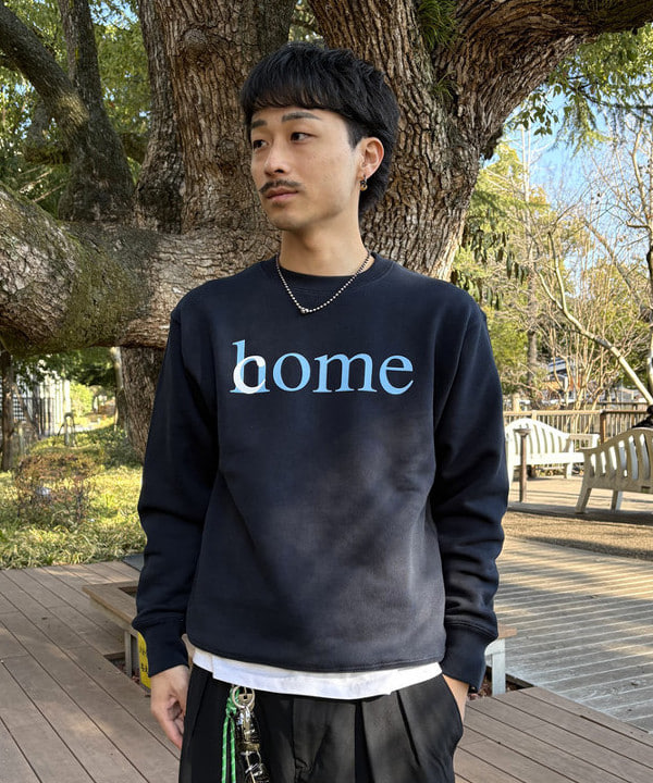 レア！【ロンドン限定完売品】YOASOBI ロンドントレーナーネイビー　Mサイズ ビームス アウトレット 倉敷（1155860） スタイリング・コーディネイト