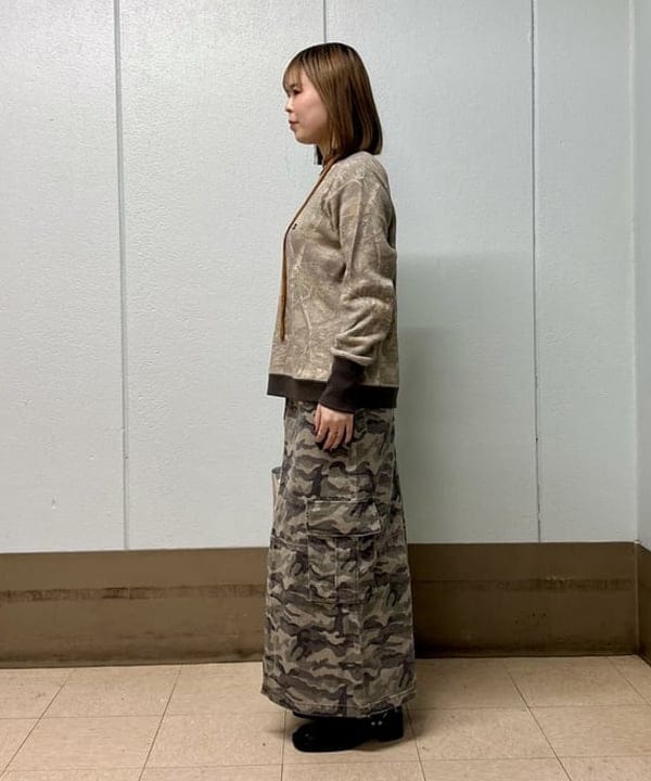 早川 萌子さんの「BEAMS WOMEN｜【別注】Champion / ツリー サーマル Tシャツ」を使ったコーディネート