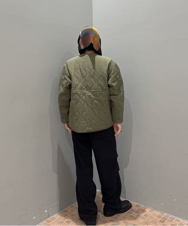 配島 孝明さんの「BEAMS WOMEN｜ダウン ミリタリー ライナージャケット」を使ったコーディネート