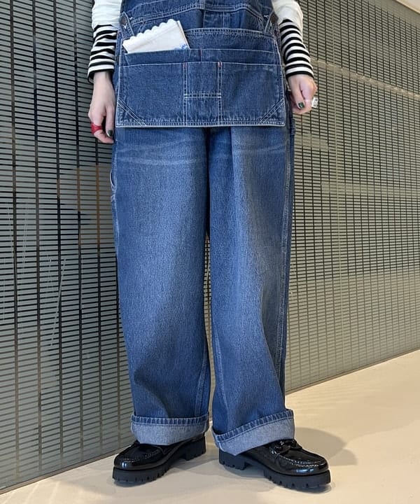 清水 彩乃さんの「BEAMS WOMEN｜BEAMS BOY / フライス 1cm ボーダー」を使ったコーディネート