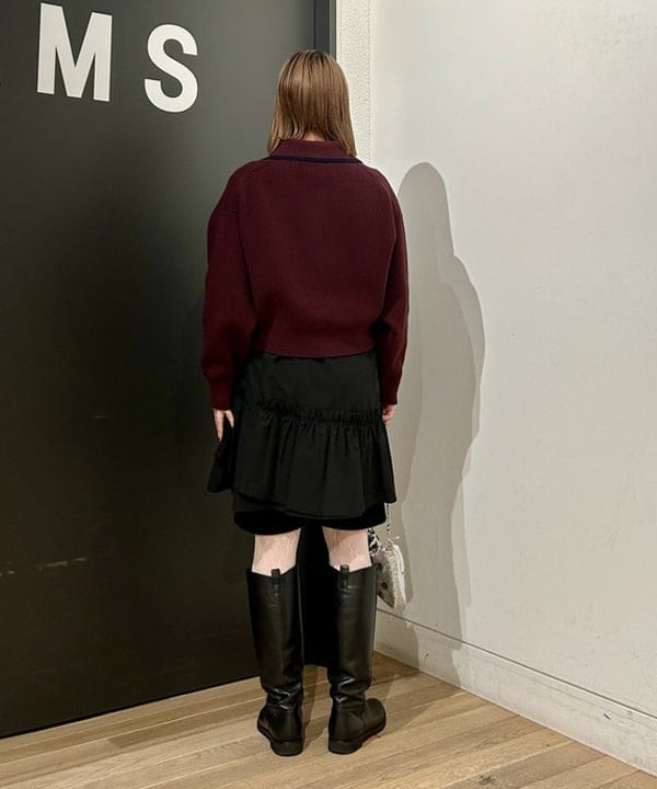 早川 萌子さんの「BEAMS WOMEN｜【別注】FRED PERRY / Tipped Collar Cardigan」を使ったコーディネート