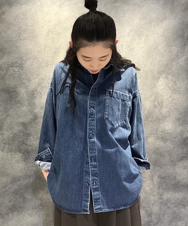 nodokaさんの「BEAMS WOMEN｜ポプリン 2タックパンツ」を使ったコーディネート