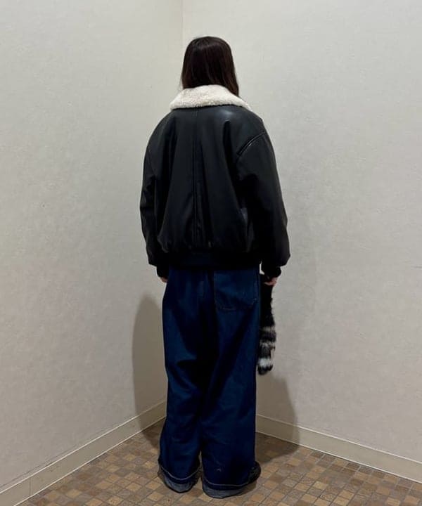 はやしあかねさんの「BEAMS WOMEN｜フェザー シャギー スキッパー ニット」を使ったコーディネート