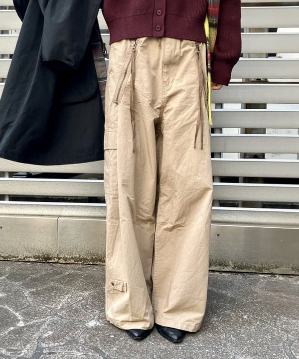 むりょさんの「BEAMS WOMEN｜【別注】FRED PERRY / Tipped Collar Cardigan」を使ったコーディネート