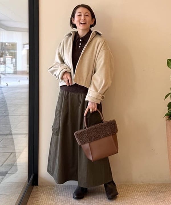 えみ様カーキ0 ビームス アウトレット 長島（1156256） スタイリング・コーディネイト