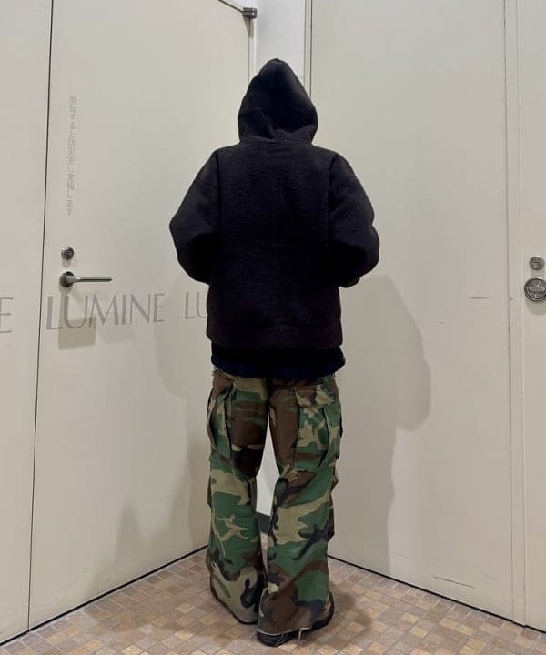 Ryohei Takataさんの「BEAMS WOMEN｜ワイドショートフィット スライバー フルジップ フーディ」を使ったコーディネート