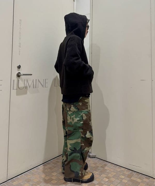 Ryohei Takataさんの「BEAMS WOMEN｜ワイドショートフィット スライバー フルジップ フーディ」を使ったコーディネート