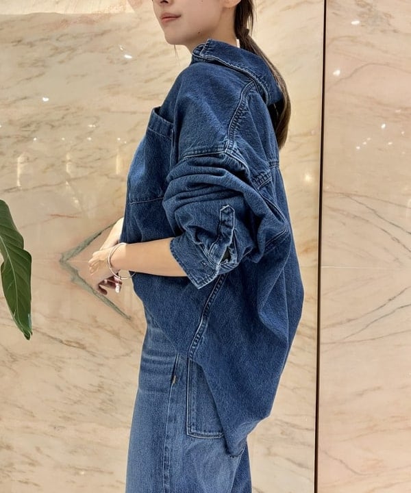 茂野 真楓さんの「BEAMS WOMEN｜【別注】upper hights / THE OLIVIA デニムパンツ」を使ったコーディネート