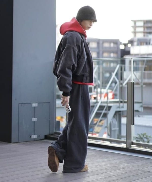 SUDOさんの「BEAMS WOMEN｜リバーシブル フェード ボンバー ジャケット」を使ったコーディネート