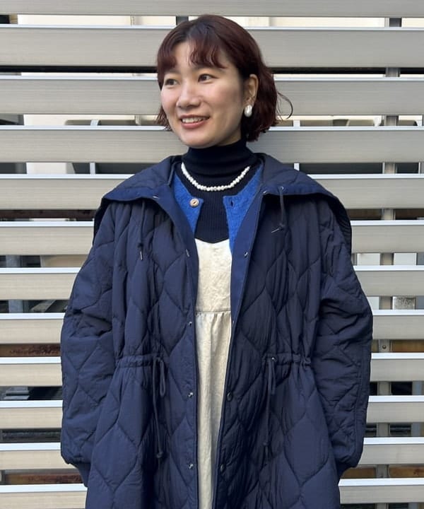 まつむさんの「BEAMS WOMEN｜【別注】Nor&rsquo;Easterly / シェットランド シャギー カーディガン 25F」を使ったコーディネート