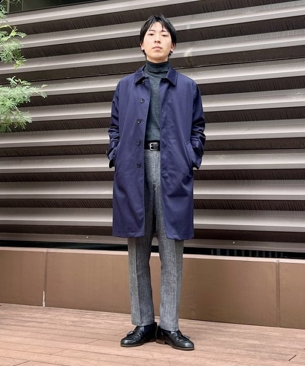 値下可❗️ビームスエフ カシミア コート サイズ50 ネイビー 値下可❗️ビームスエフ カシミア コート サイズ50 ネイビー