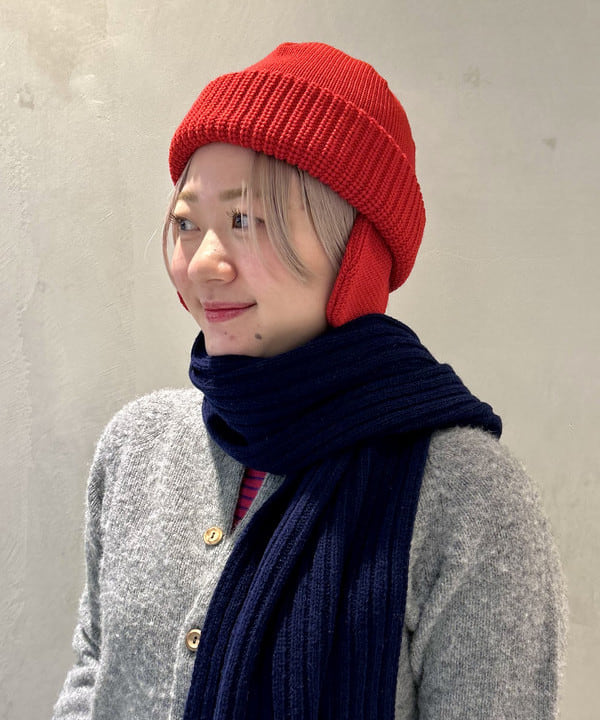 スミレさんの「BEAMS WOMEN｜【別注】Nor&rsquo;Easterly / シェットランド シャギー カーディガン 25F」を使ったコーディネート