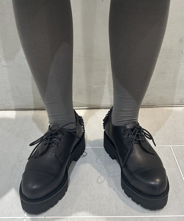 ナツハさんの「BEAMS WOMEN｜maturely / レザー 3ホール シューズ」を使ったコーディネート