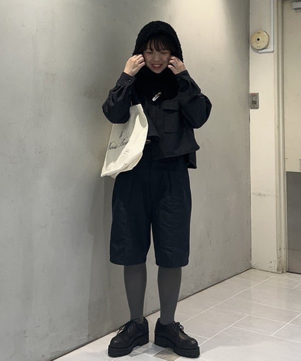 ナツハさんの「BEAMS WOMEN｜maturely / レザー 3ホール シューズ」を使ったコーディネート