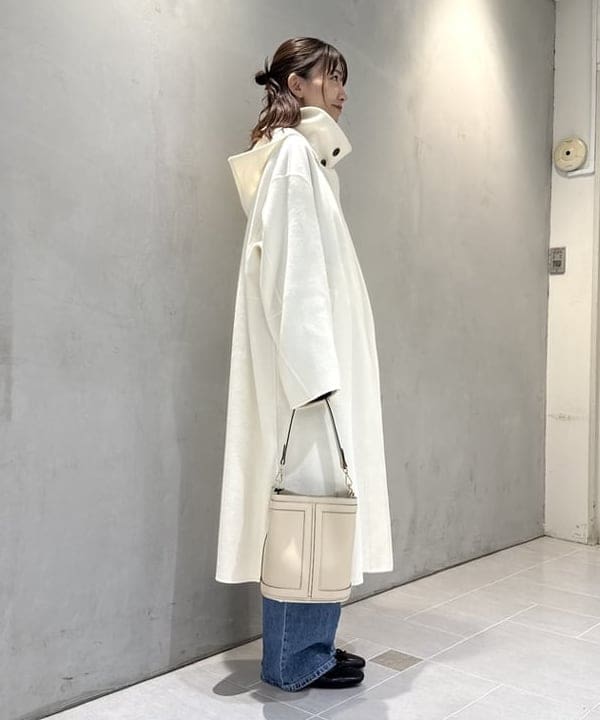 ヒライさんの「BEAMS WOMEN｜リバー フーディーコート」を使ったコーディネート