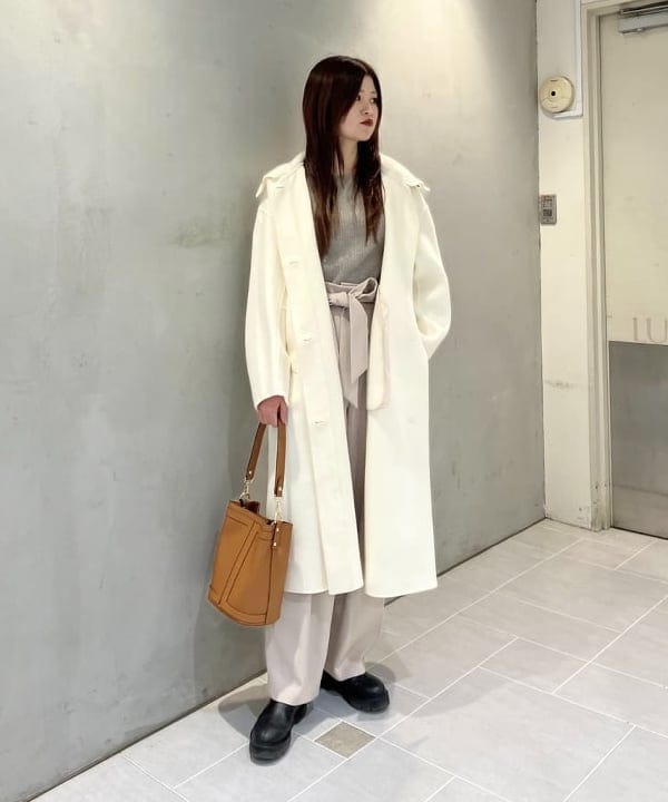 CHIHIROさんの「BEAMS WOMEN｜リバー フーディーコート」を使ったコーディネート