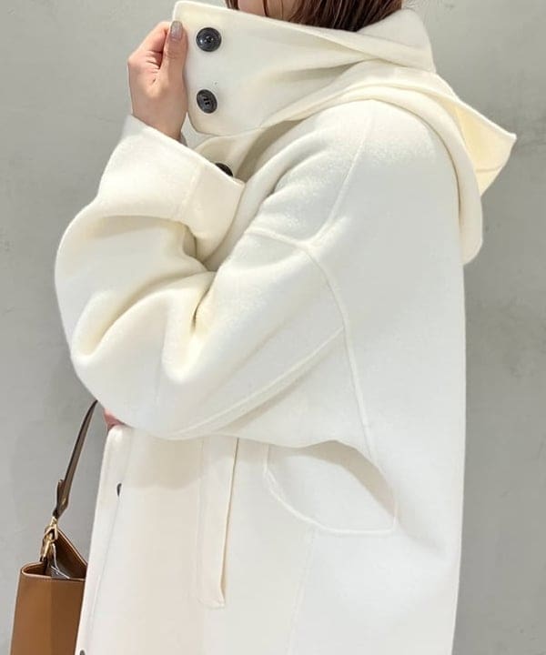 CHIHIROさんの「BEAMS WOMEN｜リバー フーディーコート」を使ったコーディネート