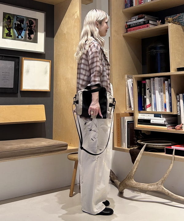 ando naoさんの「BEAMS WOMEN｜maturely / ボイル チェック 5スリーブ シャツ」を使ったコーディネート