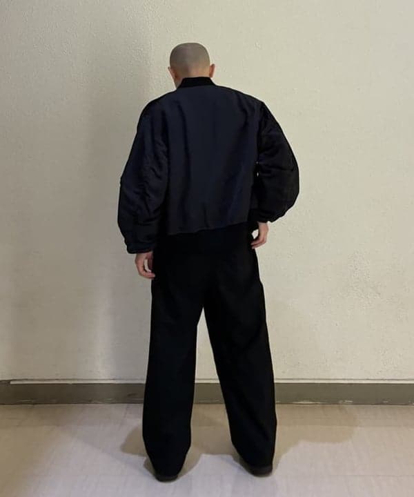 森田 倫太郎さんの「BEAMS WOMEN｜フランネル ワイド スラックス」を使ったコーディネート