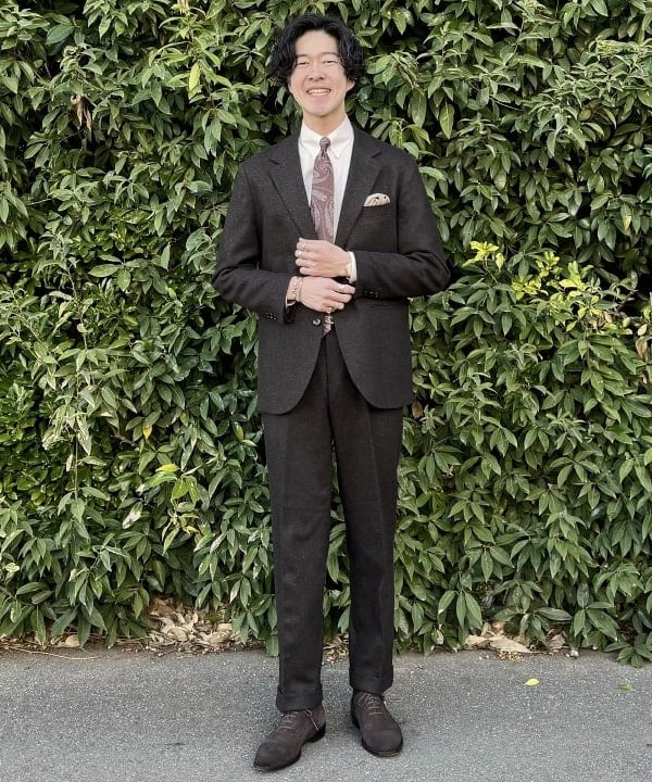 for 入園・入学：出会いを祝う、清潔感と華やぎのバランスを。 小林 涼介