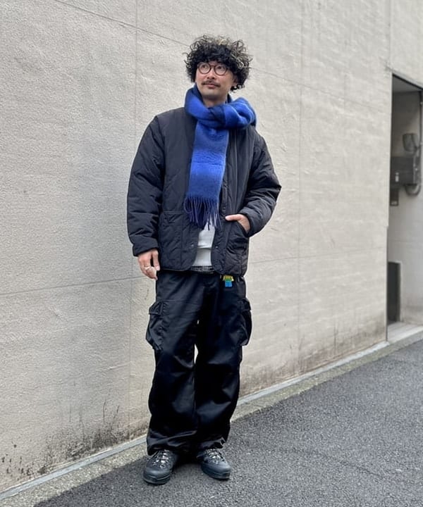 BAKU(東江 漠)さんの「BEAMS WOMEN｜ダウン ミリタリー ライナージャケット」を使ったコーディネート