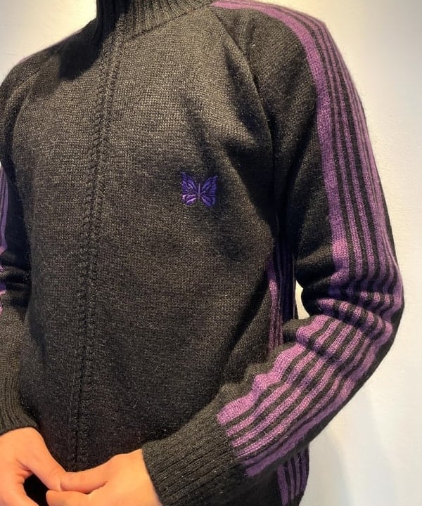 BLACK×PURPLE 〜NEEDLES〜｜ビームス 福岡｜BEAMS BEAMS 別注 NEEDLES