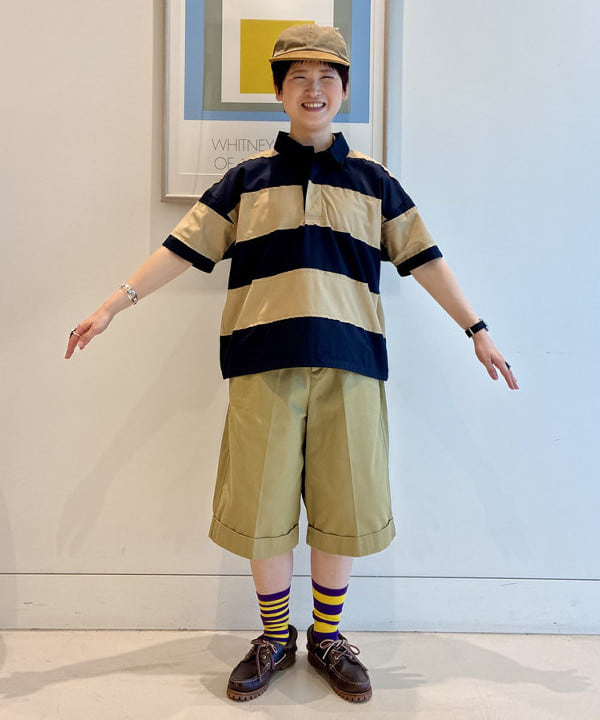 木村 梨香さんの「BEAMS WOMEN｜チノ ショーツ」を使ったコーディネート