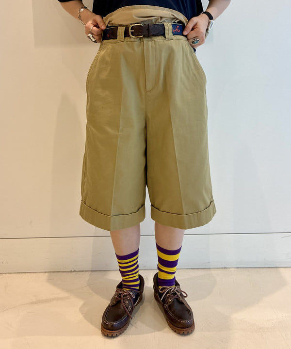 木村 梨香さんの「BEAMS WOMEN｜チノ ショーツ」を使ったコーディネート