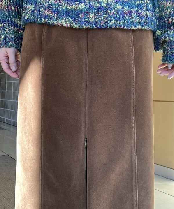 Hazukiさんの「BEAMS WOMEN｜1.5ゲージ マルチ バルキー ニット」を使ったコーディネート