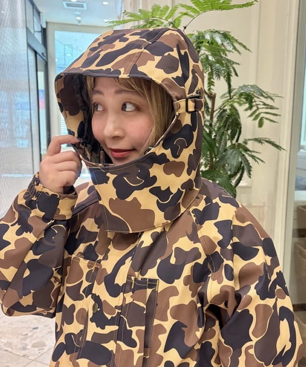 美品☆ビームスゴルフ　ハイブリッドダウン　ニット　カモフラ柄　2way 近年 美品☆ビームスゴルフ ハイブリッドダウン ニット カモフラ柄 2way