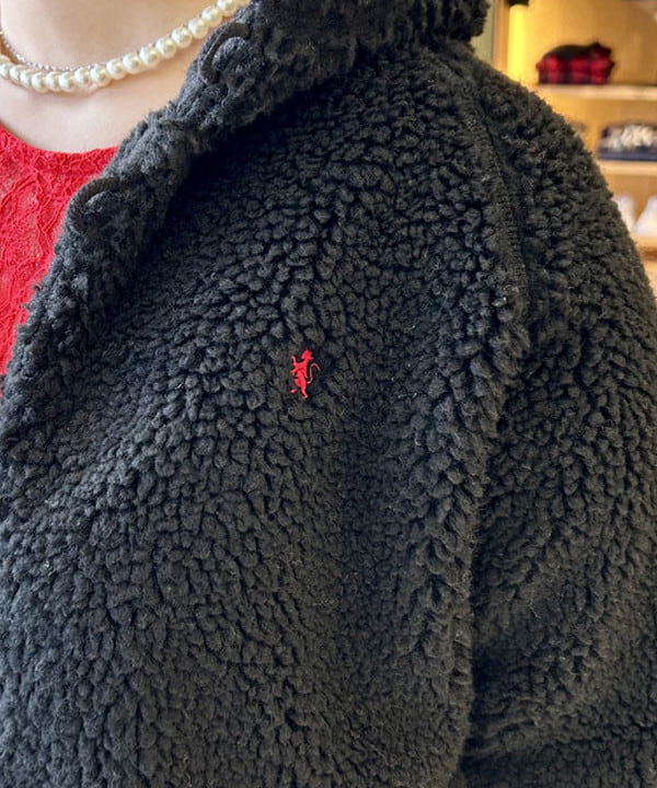 早川 萌子さんの「BEAMS WOMEN｜Gymphlex / ボア フード ジャケット」を使ったコーディネート