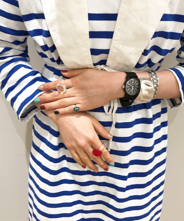 MAYURIさんの「BEAMS WOMEN｜Ray BEAMS / K10 マリーナチェーン ネックレス」を使ったコーディネート