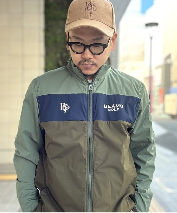 BEAMS GOLF ジャケット ネイビー/クリーム ビームス ゴルフ 新静岡セノバ店（1157293） スタイリング