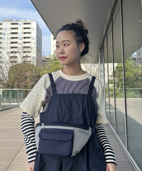 清水 彩乃さんの「BEAMS WOMEN｜BEAMS BOY / フライス 1cm ボーダー」を使ったコーディネート