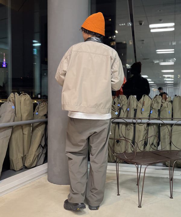 BAKU(東江 漠)さんの「BEAMS WOMEN｜シンセティックレザーカラー ジャケット」を使ったコーディネート