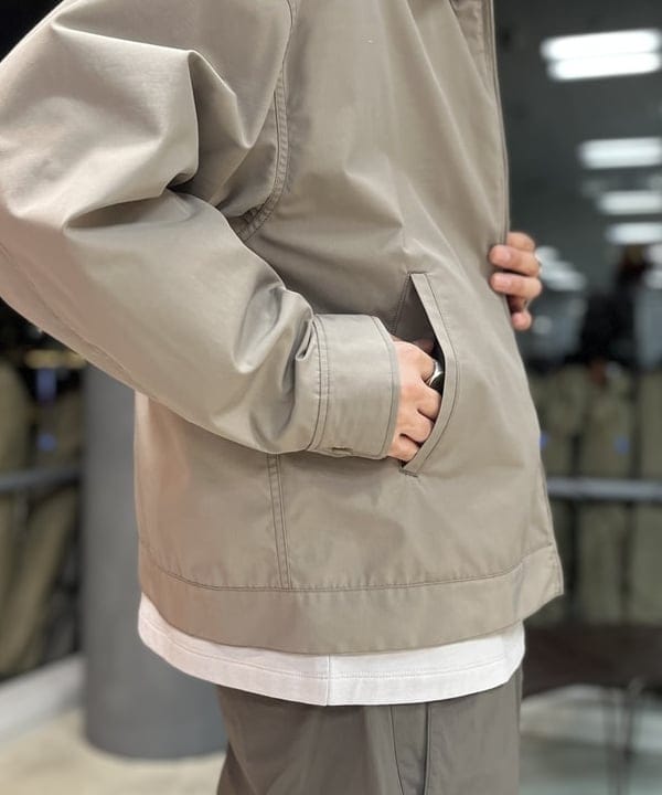 BAKU(東江 漠)さんの「BEAMS WOMEN｜シンセティックレザーカラー ジャケット」を使ったコーディネート