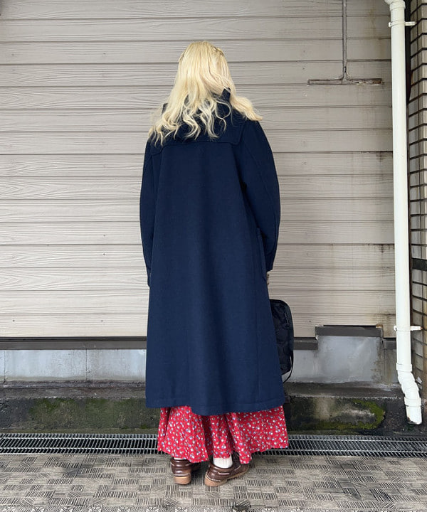 MATSUMOTO AMIさんの「BEAMS WOMEN｜モッサー ロング ダッフルコート 25FW」を使ったコーディネート