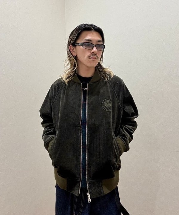 Ryohei Takataさんの「BEAMS WOMEN｜【別注】LACOSTE / コーデュロイ ブルゾン」を使ったコーディネート