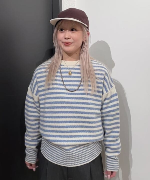 ando naoさんの「BEAMS WOMEN｜【別注】WINNER CAP / 2TONE CAP 25FW」を使ったコーディネート