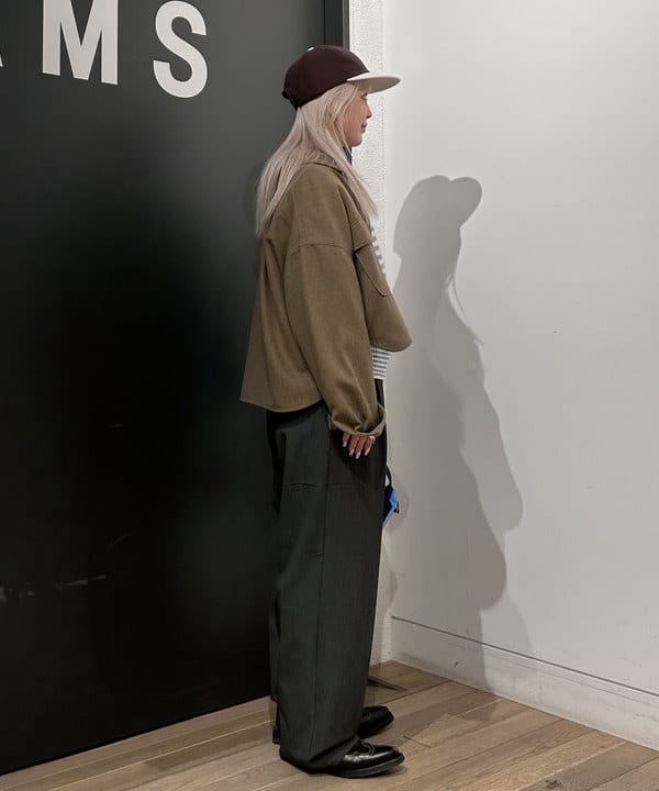 ando naoさんの「BEAMS WOMEN｜【別注】WINNER CAP / 2TONE CAP 25FW」を使ったコーディネート