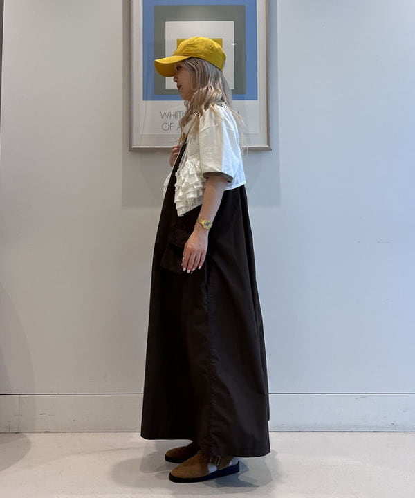 ando naoさんの「BEAMS WOMEN｜【別注】HEAR MY NAME &times; maturely / プレイヤーズ プリント ショートスリーブ」を使ったコーディネート