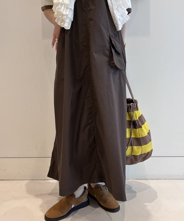 ando naoさんの「BEAMS WOMEN｜【別注】HEAR MY NAME &times; maturely / プレイヤーズ プリント ショートスリーブ」を使ったコーディネート