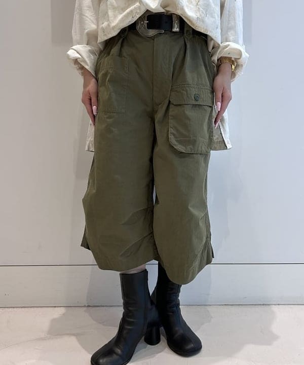 ando naoさんの「BEAMS WOMEN｜ミリタリー ショーツ」を使ったコーディネート