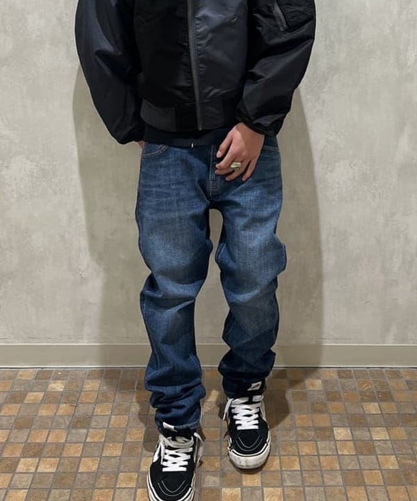 ムファサさんの「BEAMS WOMEN｜【ワイドフィット】クレイジー MA-1」を使ったコーディネート