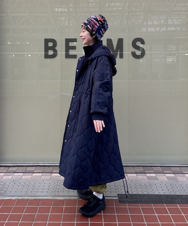 矢野(青木)優香さんの「【別注】ENGINEERED GARMENTS / ラップ スカート」を使ったコーディネート